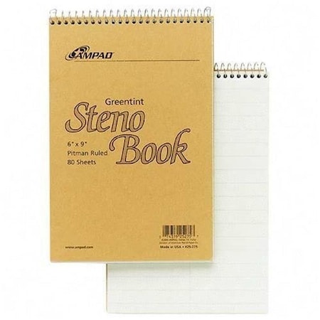Tops TOPS 25-275 Pitman ruled Steno Book; Pack Of 72 25-275